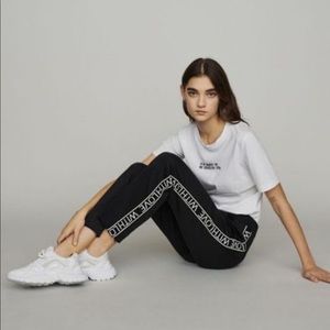 New without tag black Maje size 1 track pants